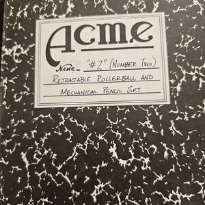 ACME Retractable Rollerball and Mechanical Pencil Set